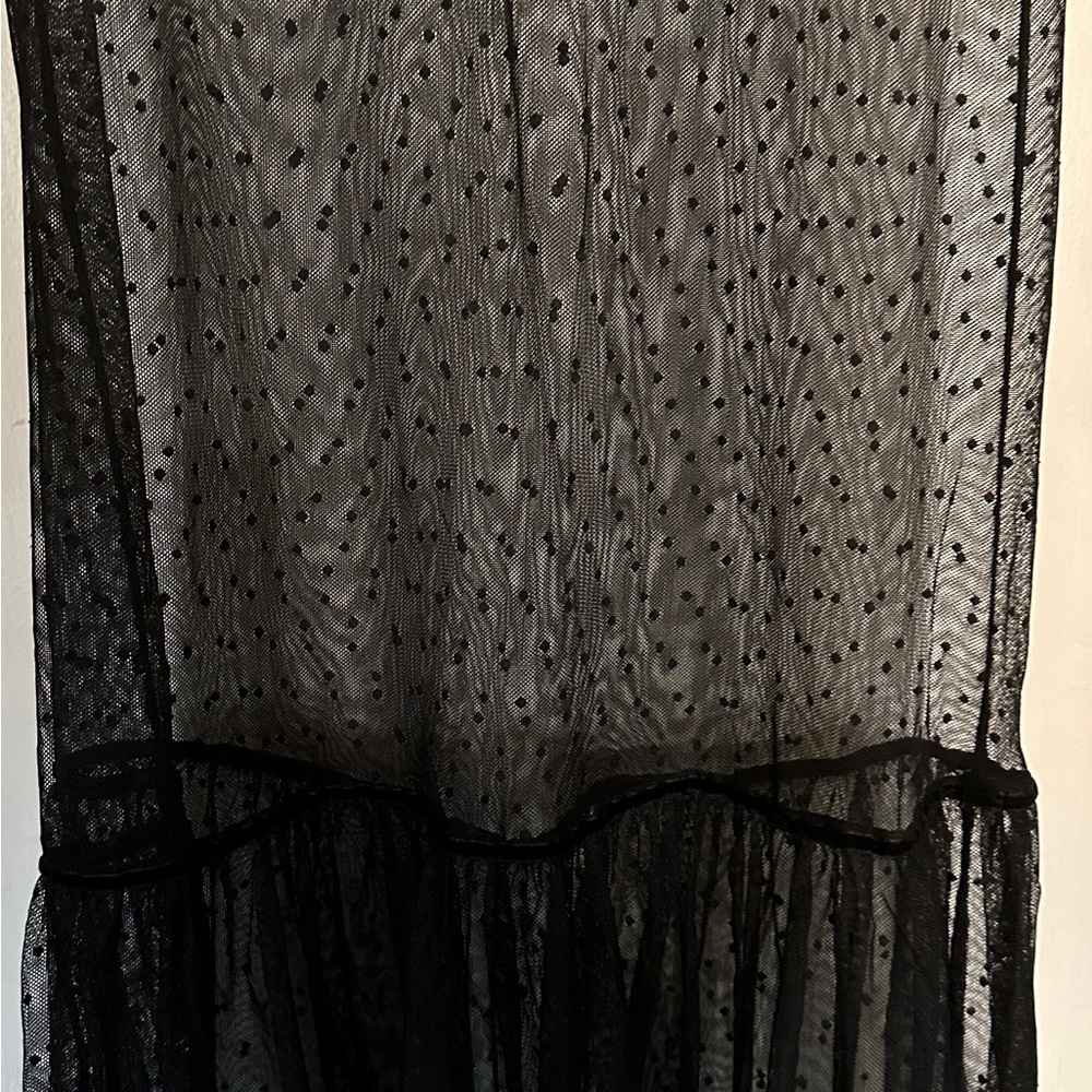 Forever 21 Elegant Black Sheer Dress - Picture 4 of 7